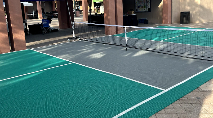 service pickleball court rentals